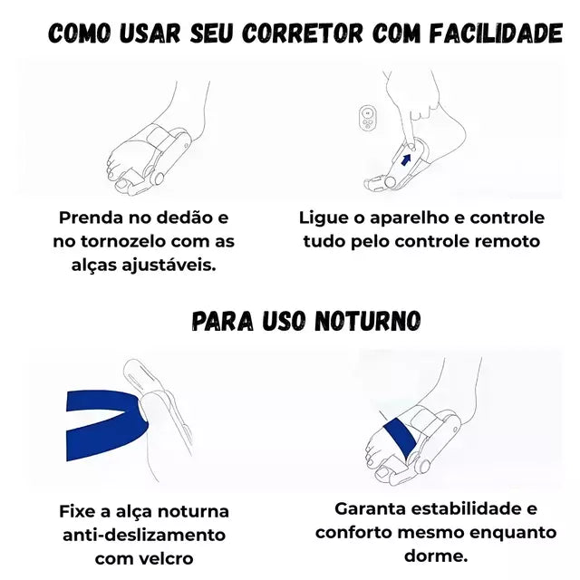 Corretor de Joanete Elétrico Profissional