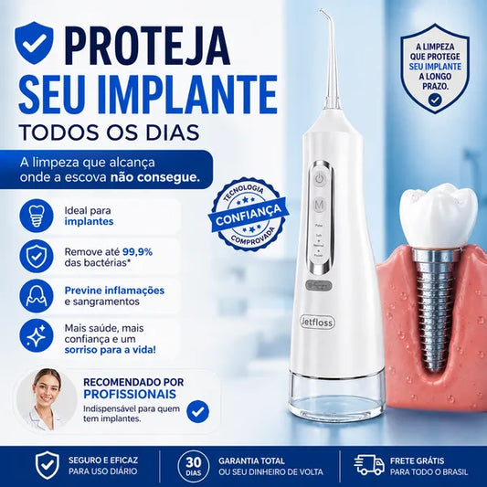 Irrigador Jetfloss Ultra, o que esperar antes de comprar para sua rotina
