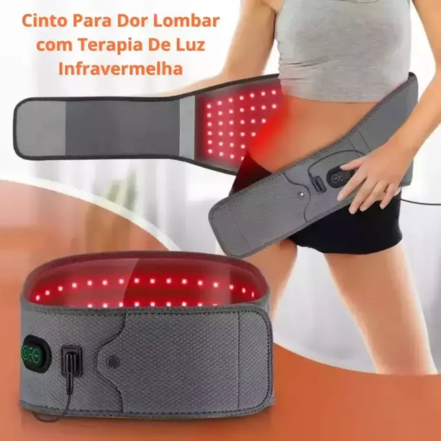 Cinta Para Dor Lombar com Terapia De Luz Infravermelha