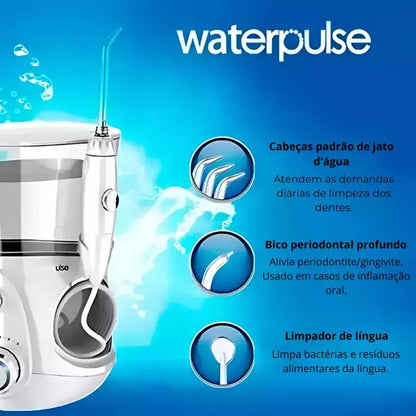 irrigador dental profissional waterpulse 2.0