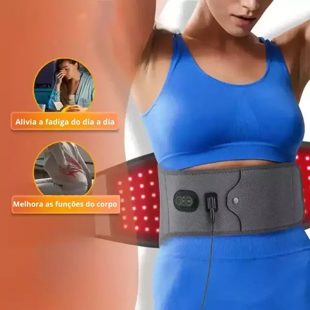 Cinta Para Dor Lombar com Terapia De Luz Infravermelha