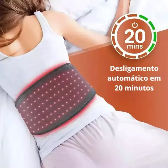 Cinta Para Dor Lombar com Terapia De Luz Infravermelha