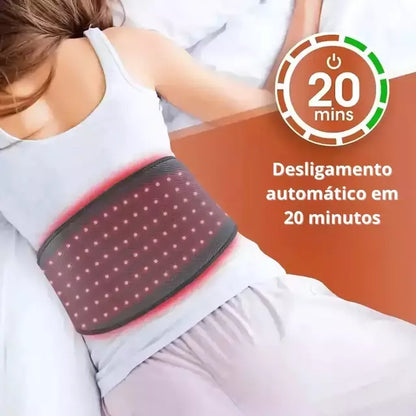 Cinta Para Dor Lombar com Terapia De Luz Infravermelha