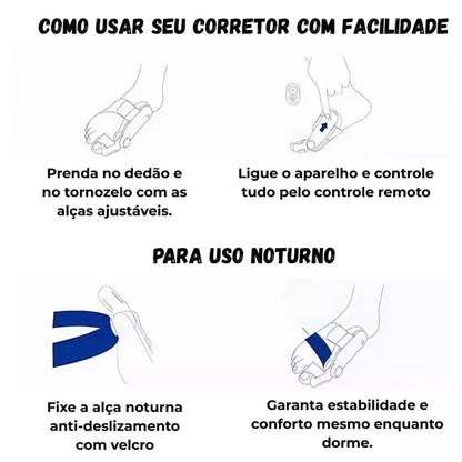 Corretor de Joanete Elétrico Profissional