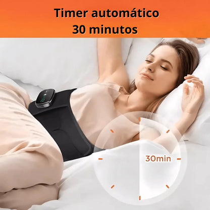 Cinta Massageadora com Aquecimento Lombar e Ciático