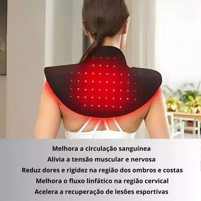 Manta De Luz Infravermelha Para Cervical E Ombros