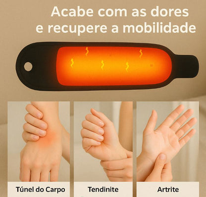 Munhequeira De Pulso Magnética Com Aquecimento