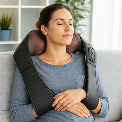 Massageador Elétrico Para Pescoço e Ombros