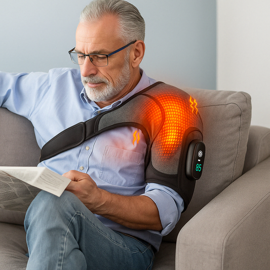 Ombreira Ortopédica Com Aquecimento e Vibração