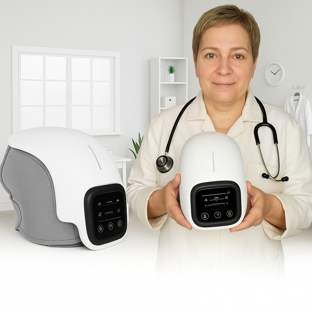 Massageador Joelhos Com Laser E Infravermelho