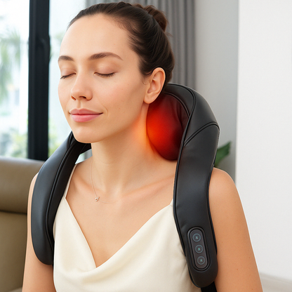 Massageador Elétrico Para Pescoço e Ombros
