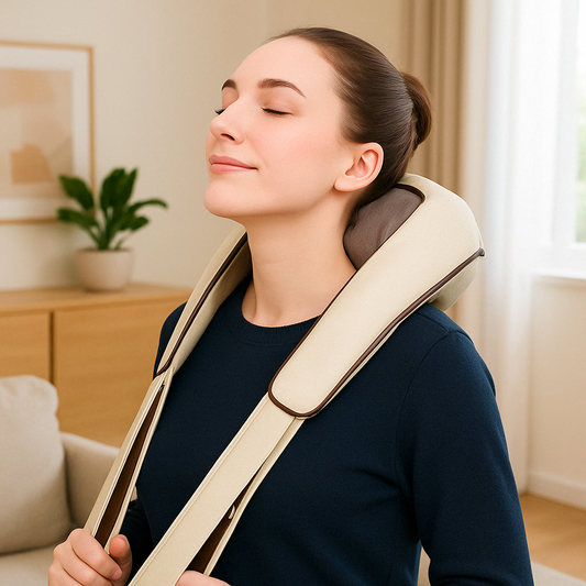 Massageador Elétrico Para Pescoço e Ombros