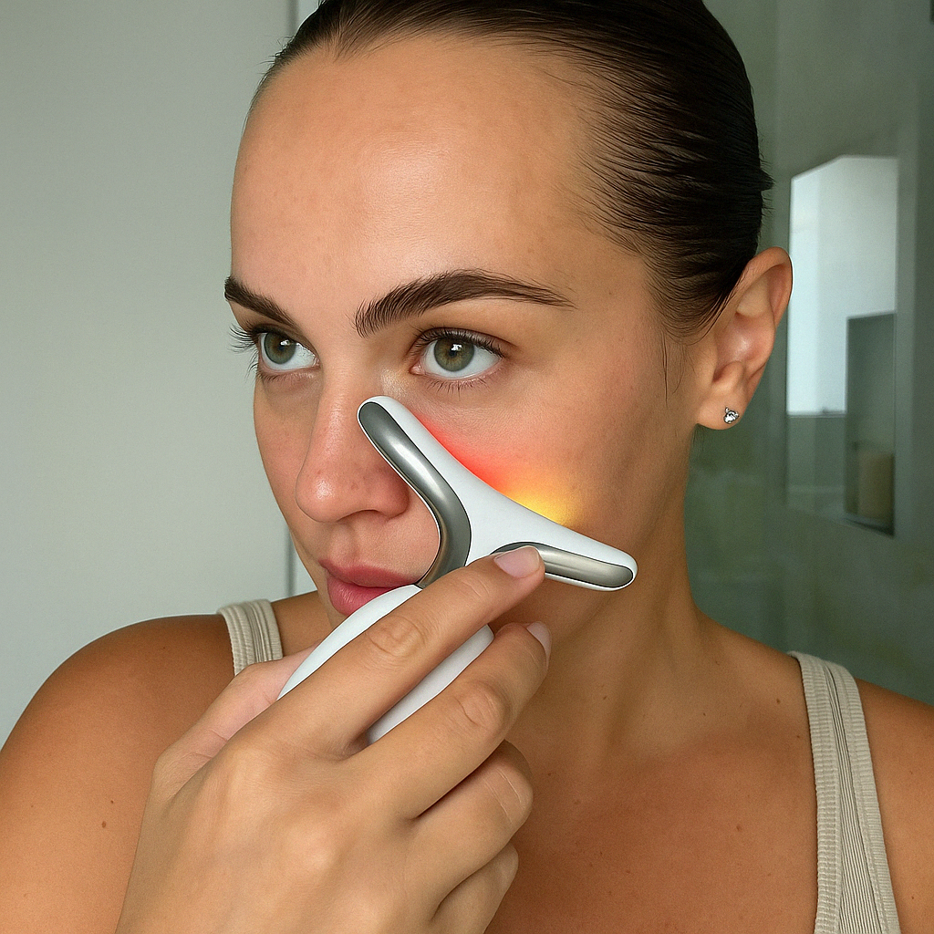 Escultor facial LED LUMINESCE 3 em 1