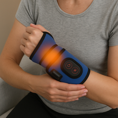 Munhequeira De Pulso Magnética Com Aquecimento