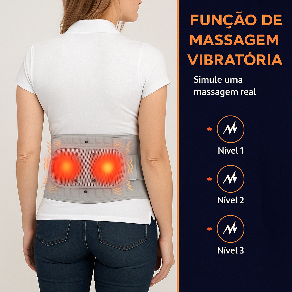 Cinta De Descompressão Lombar Inflável