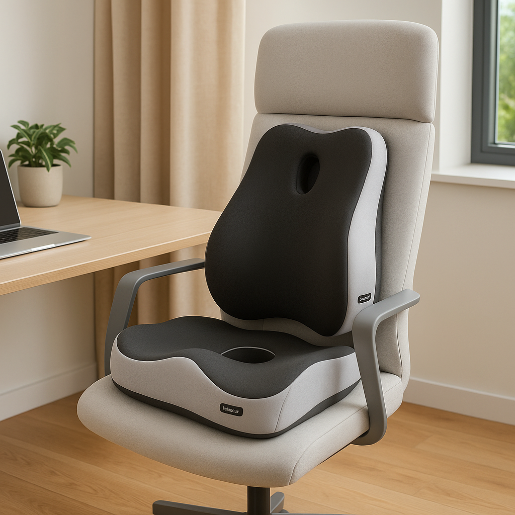 Encosto E Assento Para Apoio Lombar