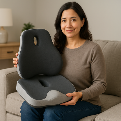 Encosto E Assento Para Apoio Lombar