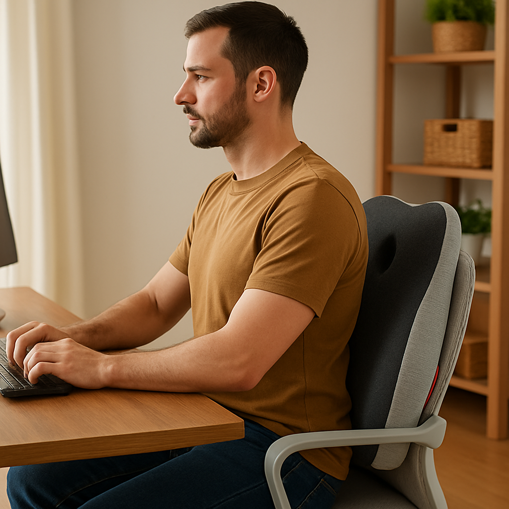 Encosto E Assento Para Apoio Lombar