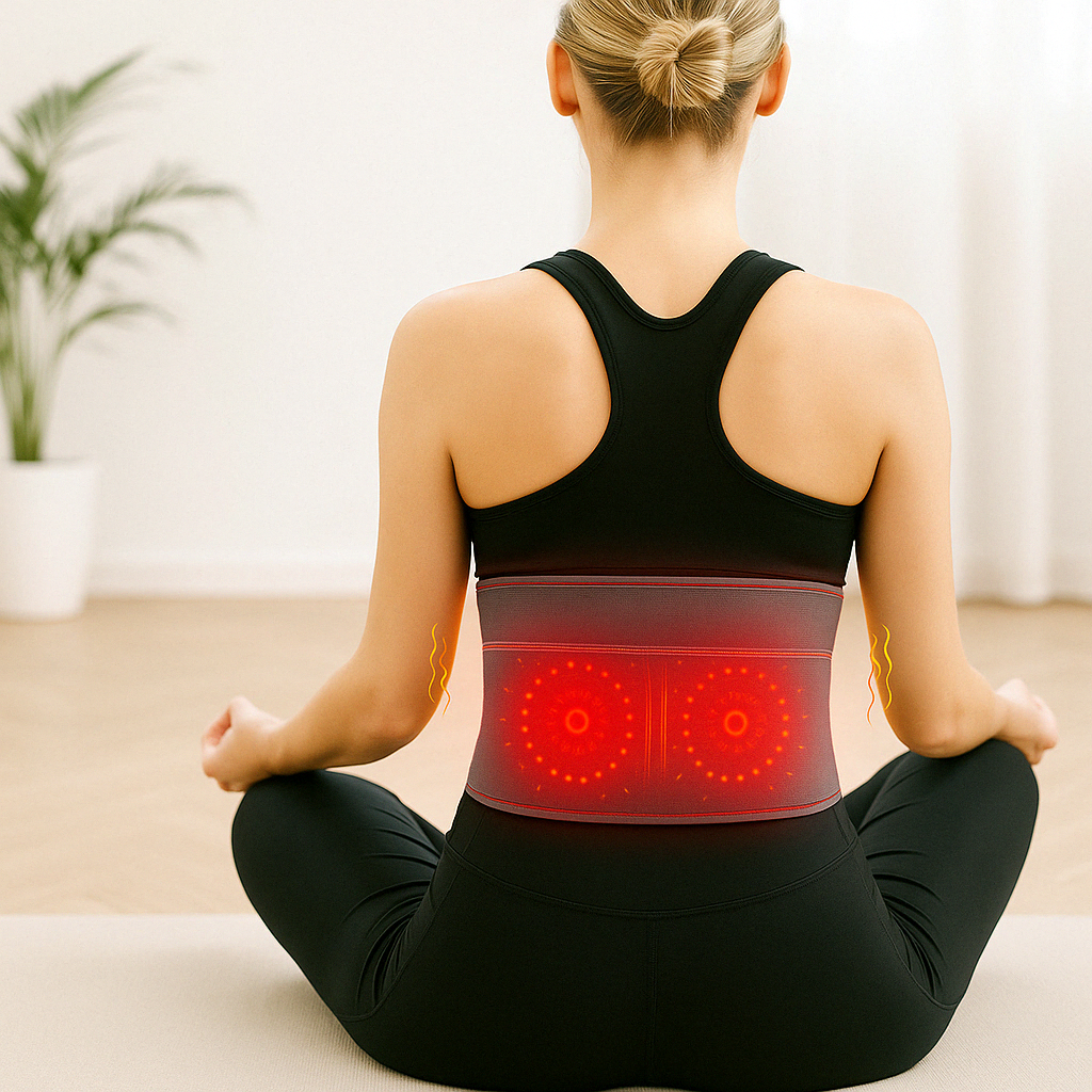 Cinta Massageadora com Aquecimento ThermoLombar™