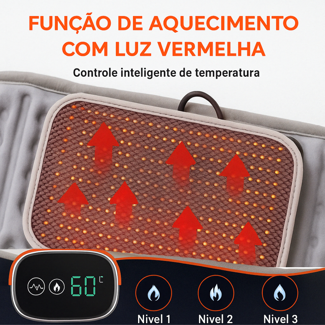 Cinta De Descompressão Lombar Inflável