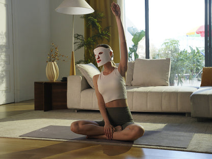 Máscara Facial de Luz LED - DermaLux™