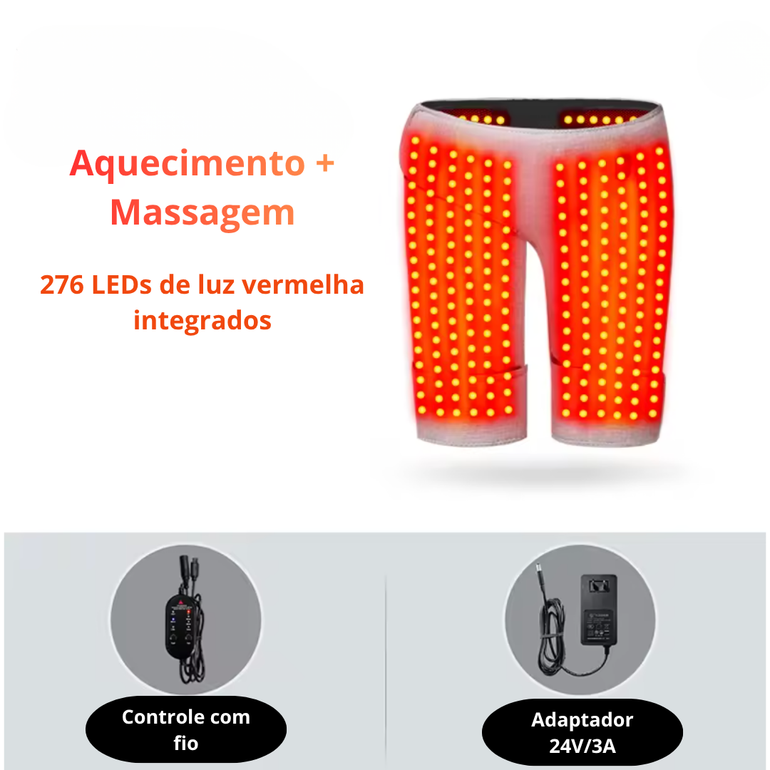 Massageador Com Luz Infravermelho Para Dor No Ciático