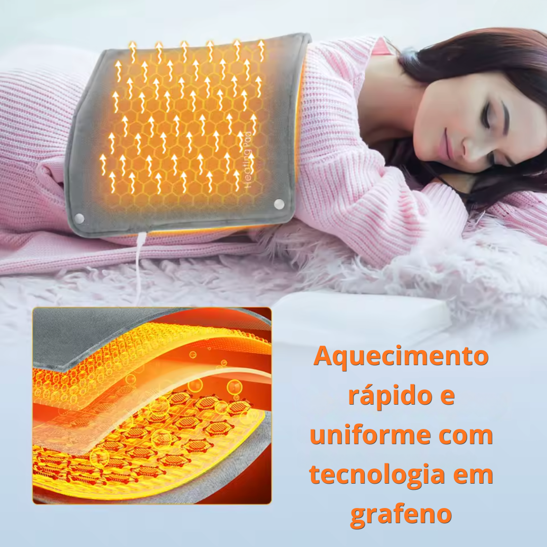 Manta Térmica Aquecedora para as Mãos com Tecnologia em Grafeno