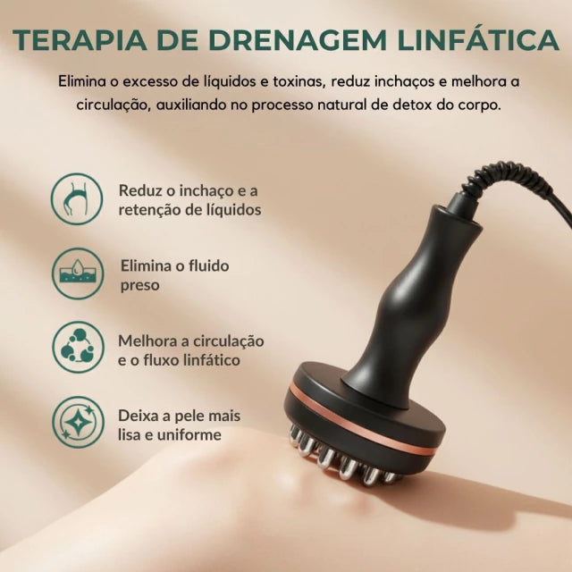 Aparelho de Drenagem Linfática e Anti-Celulite