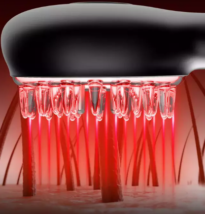 Massageador Capilar Com Terapia EMS E Infravermelho