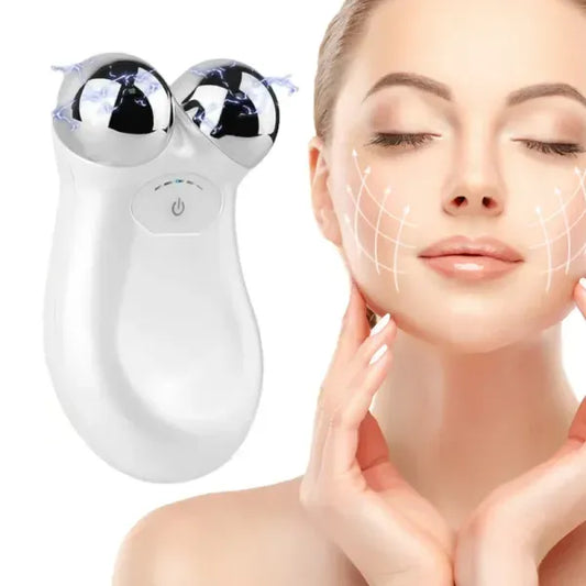 Massageador Facial Microcorrente 5 em 1 EMS Lifting