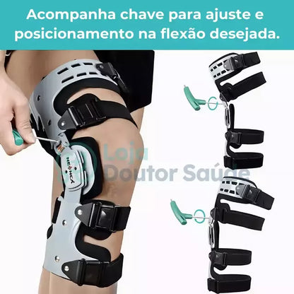 Joelheira Estabilizadora Articulada Ajustável