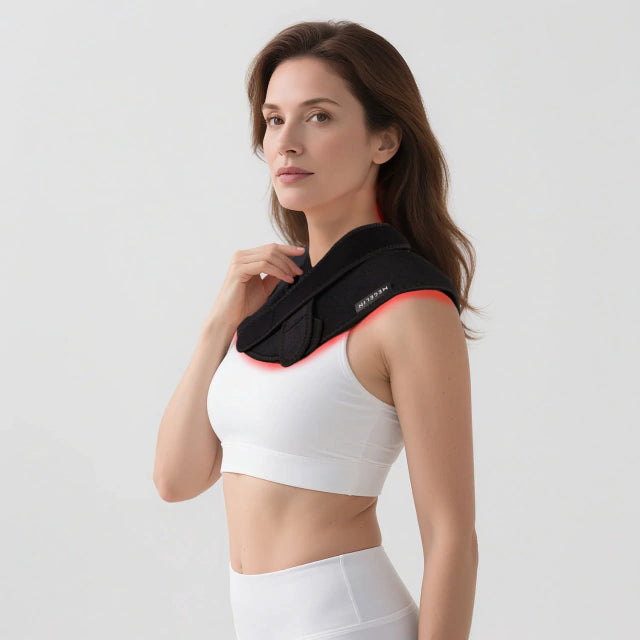 Manta De Luz Infravermelha Para Cervical E Ombros