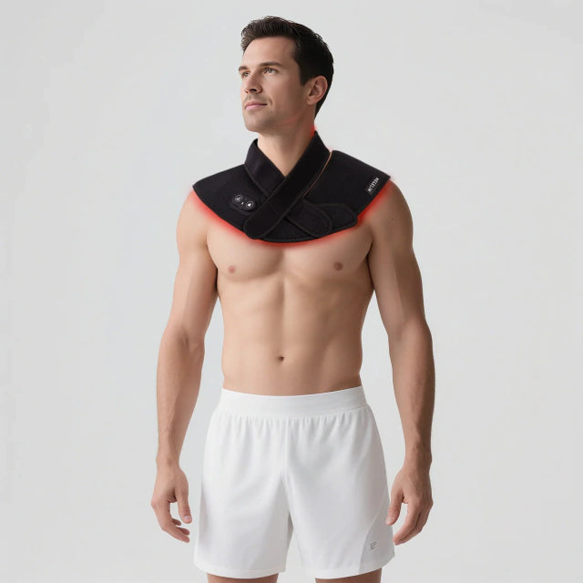 Manta De Luz Infravermelha Para Cervical E Ombros