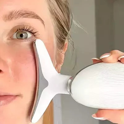 massageador facial com fototerapia anti-rugas