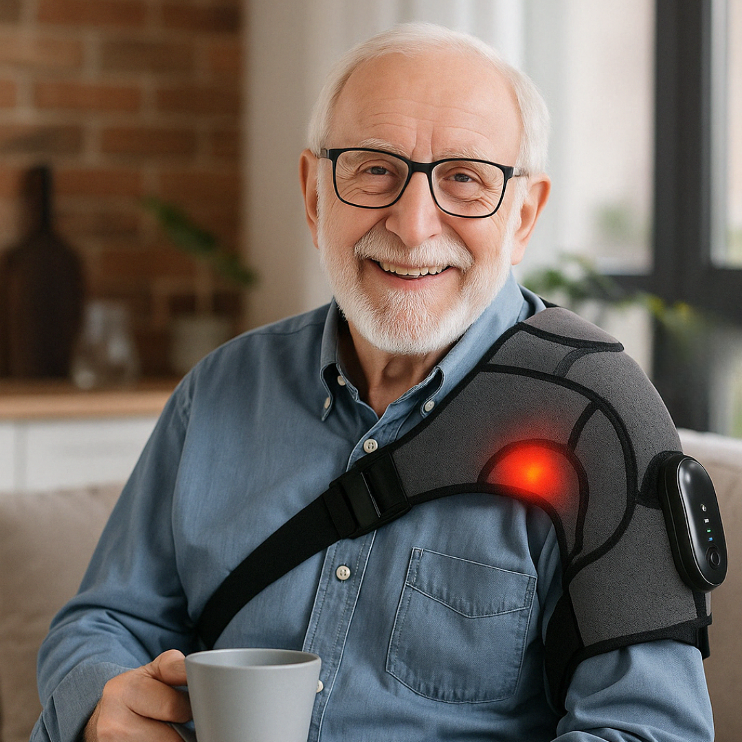 Ombreira Ortopédica Com Aquecimento e Vibração