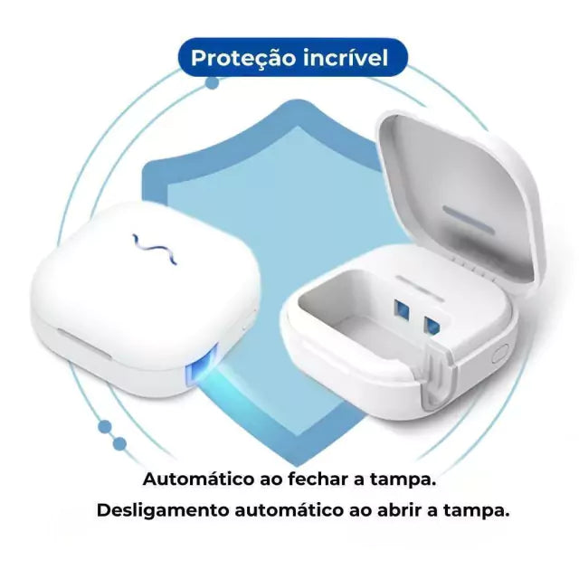 porta escova de dente esterilizador