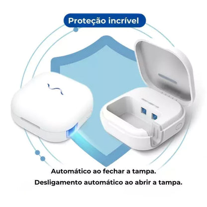 porta escova de dente esterilizador