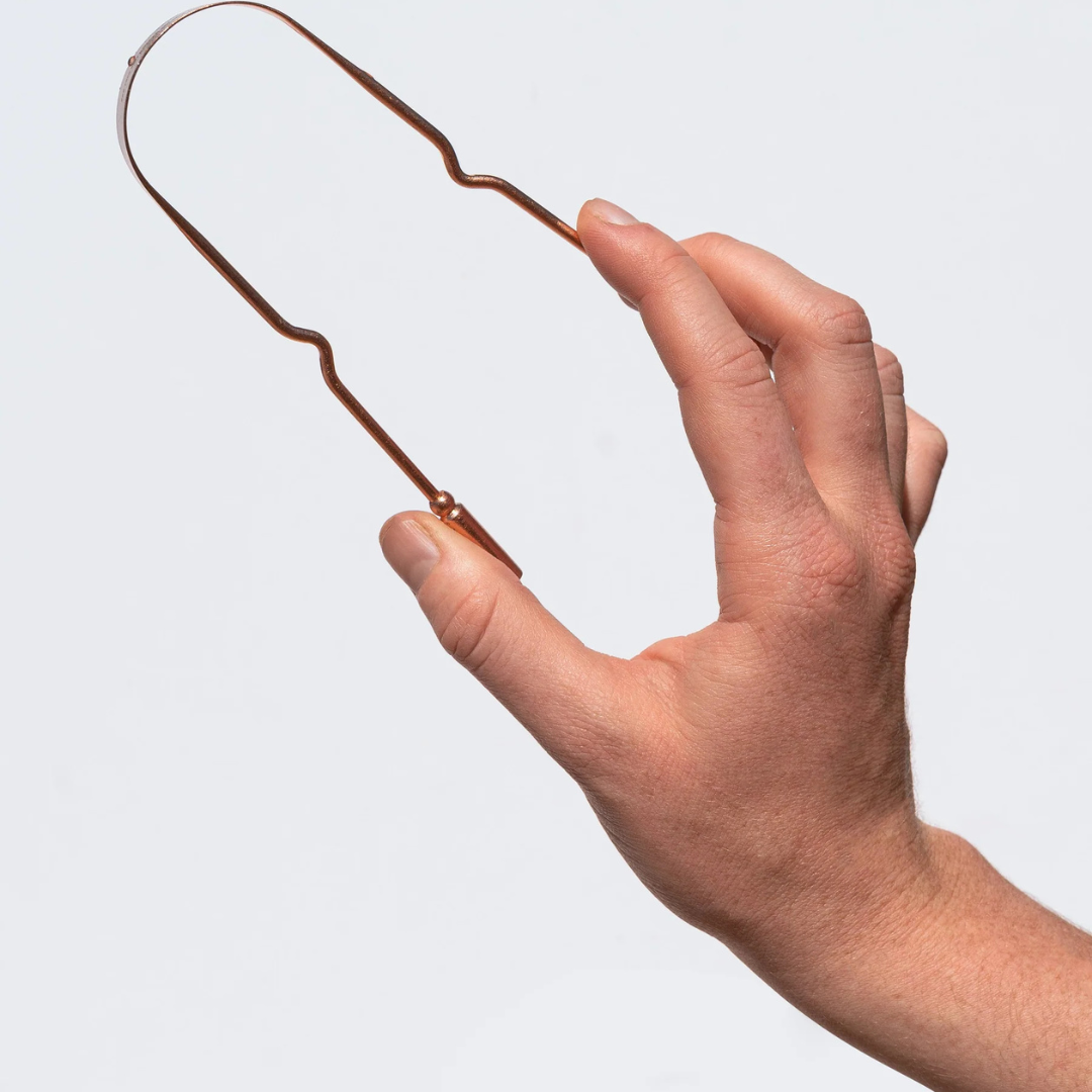 Raspador de Língua de Cobre